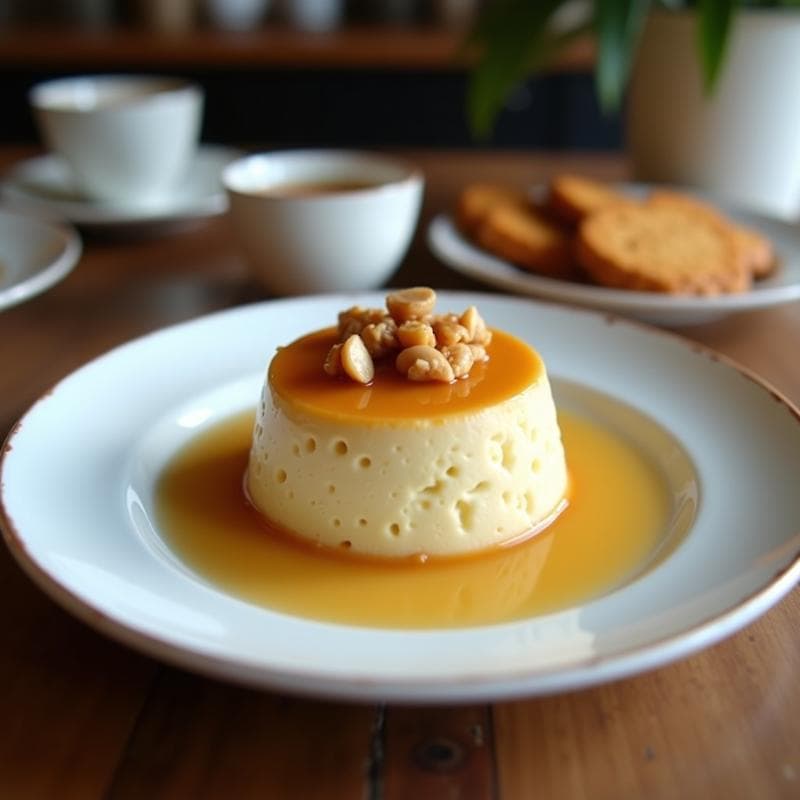 Pudín de Chía con Leche de Macadamia y Caramelo Salado: Postre Sin Azúcar