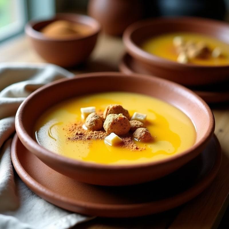 Pudín de Chía con Leche de Oro y Trozos de Perú: Desayuno Ayurvédico Sin Lactosa y Ultra Nutritivo