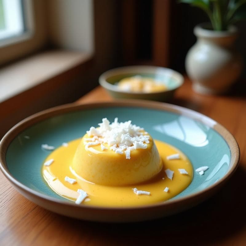 Pudín de Chía con Polvo de Lucuma y Coco Rallado: Desayuno Peruano Sin Azúcar