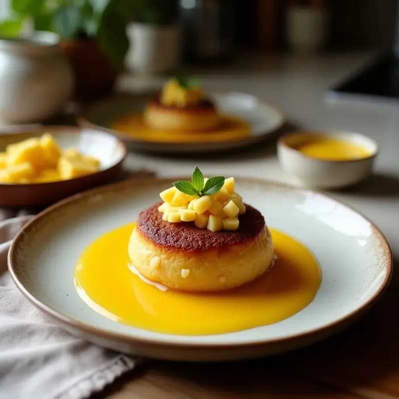 Pudín de Chía con Puré de Guanábana y Granadilla: Postre Colombiano Exótico y Sin Lácteos