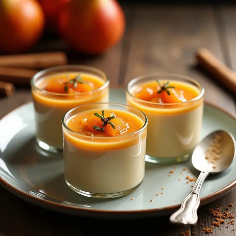 Pudín de Chufa y Cardamomo con Compota de Higos Chumbos: Postre Valenciano Sin Lactosa