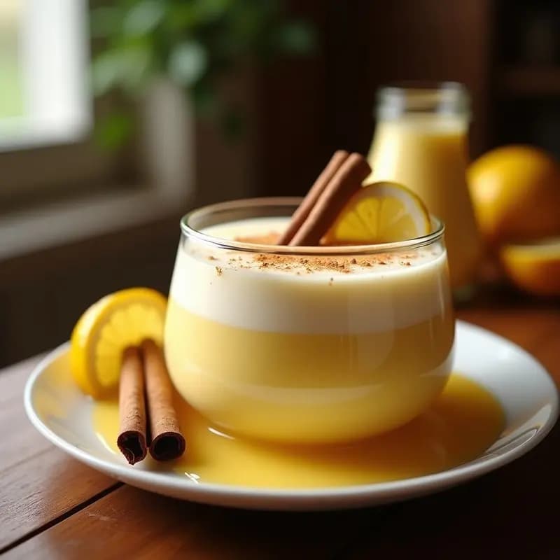 Pudín de Leche Merengada: Postre de la Abuela Cremoso y Tradicional