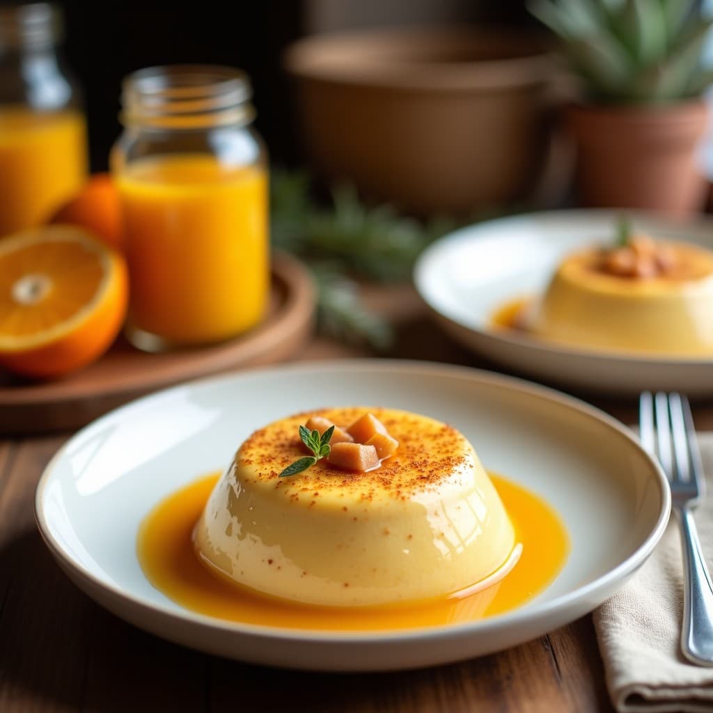 Pudín de Semillas de Lino y Zumo de Naranja: Desayuno Sin Gluten y Rico en Omega-3