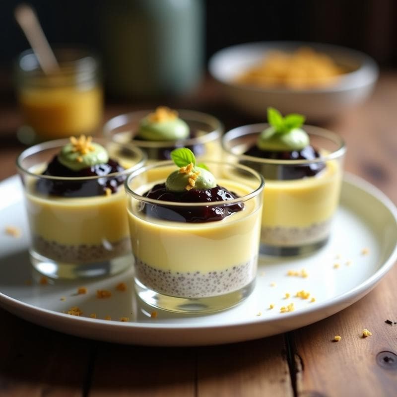 Pudín de Mijo con Compota de Higo Negro: Postre Sin Azúcar y Sin Lactosa en Thermomix
