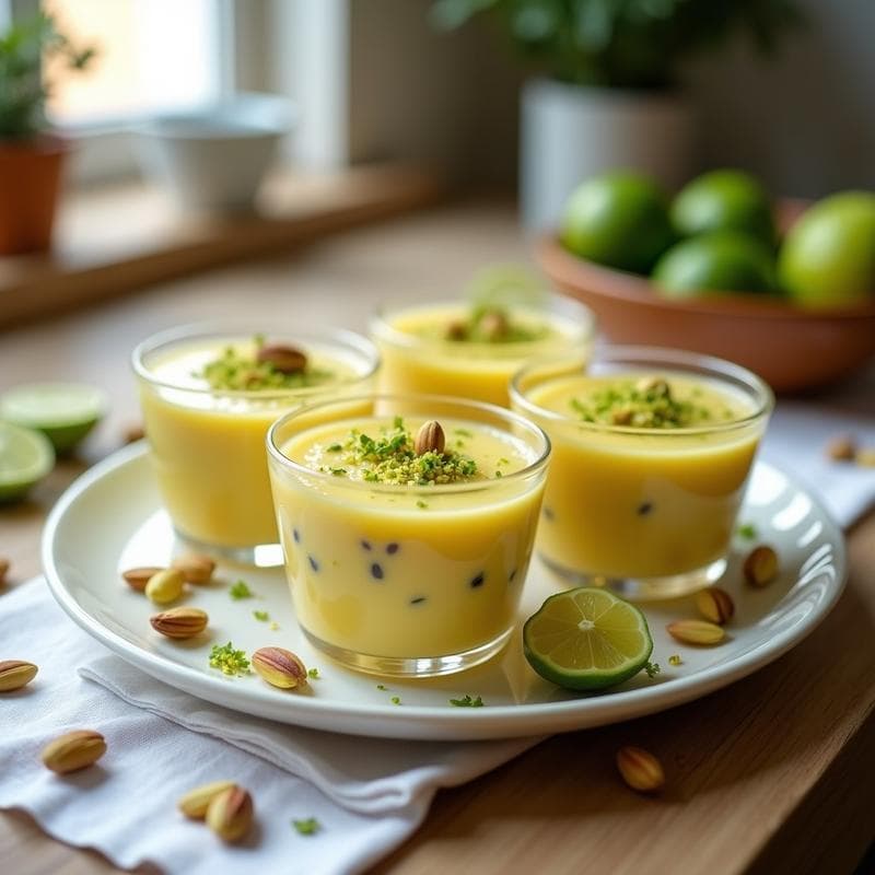 Pudín de Semillas de Amapola y Lima: Postre Turco Sin Horno y Sin Lactosa