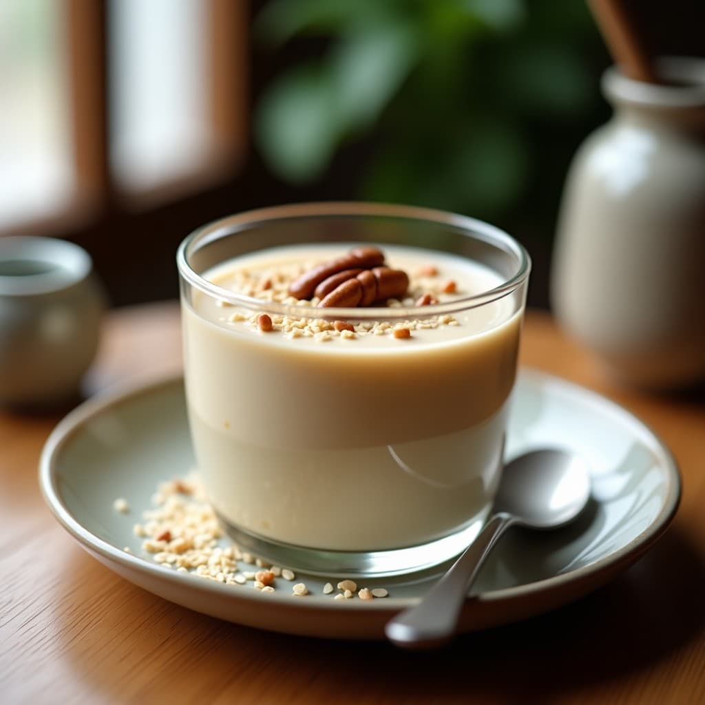 Pudín de Semillas de Amaranto y Leche de Avena: Postre Sin Gluten para Celíacos