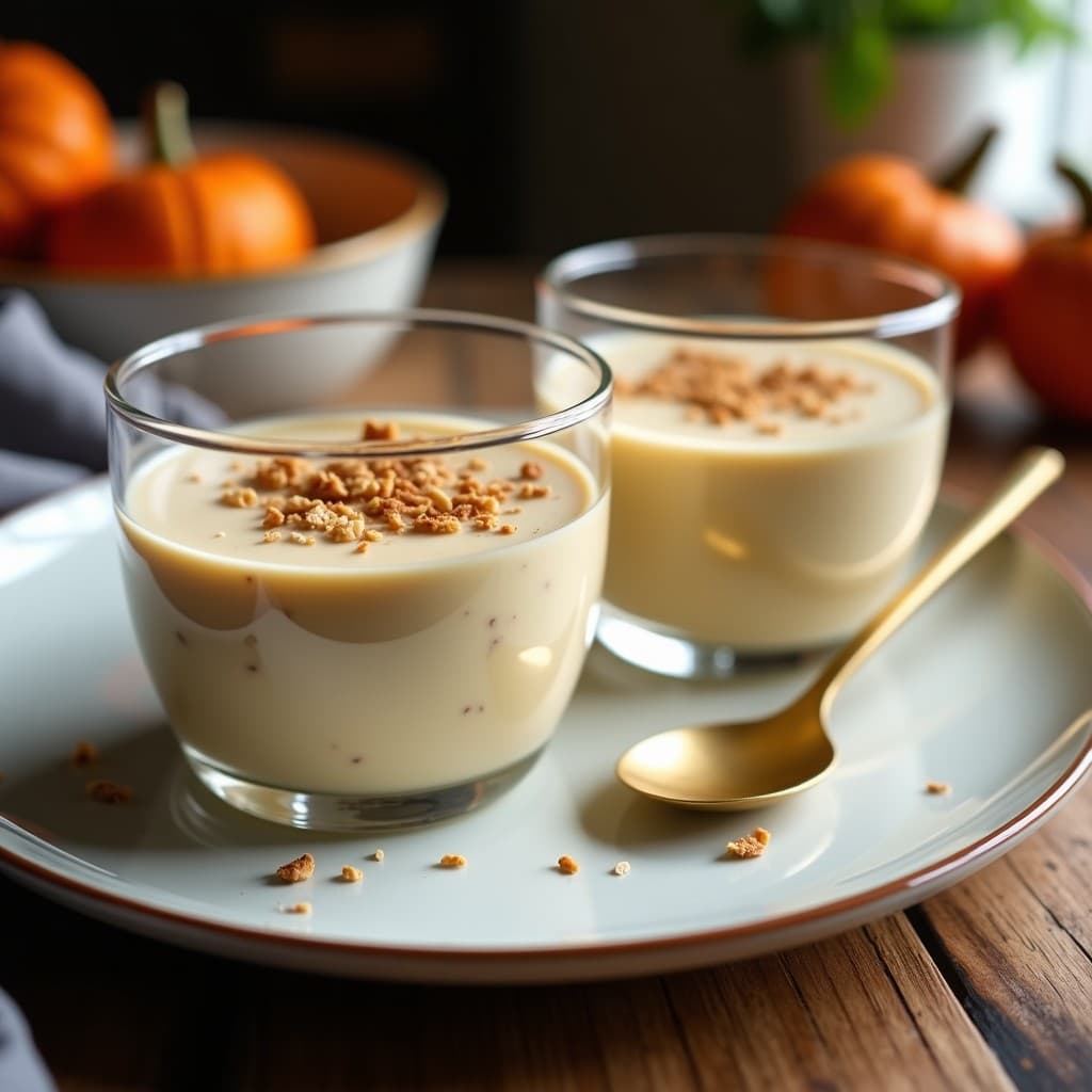 Pudín de Semillas de Calabaza y Leche de Avena: Postre Vegano Sin Azúcar