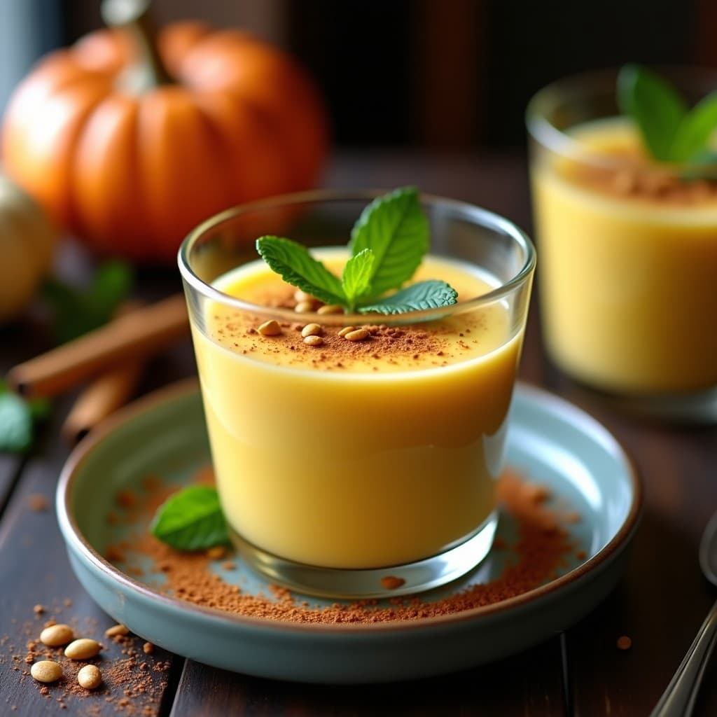 Pudín de Semillas de Calabaza y Leche de Tigre: Postre Peruano Keto en 10 Minutos