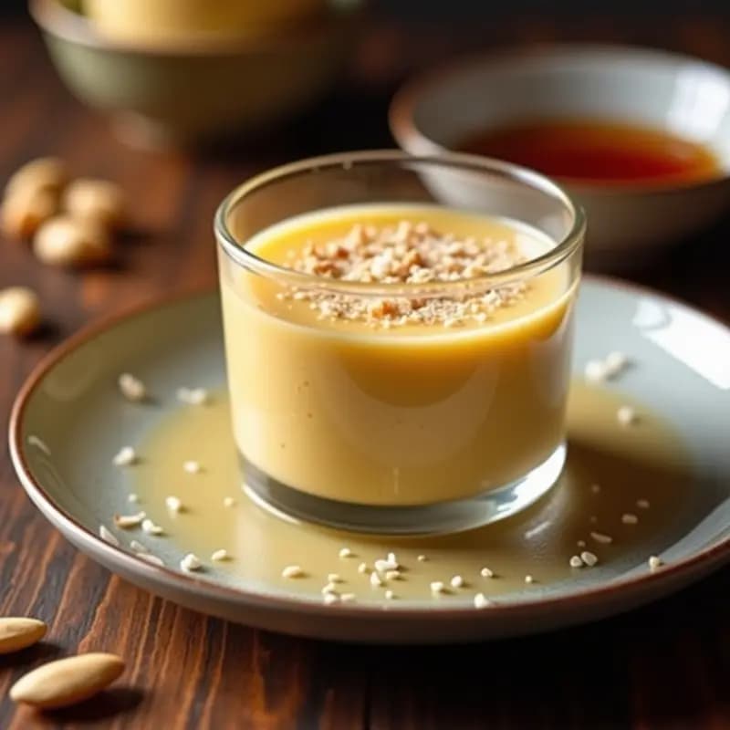 Pudín de Semillas de Loto y Jarabe de Tamarindo: Postre Chino Vegano y Alta en Fibra en Thermomix