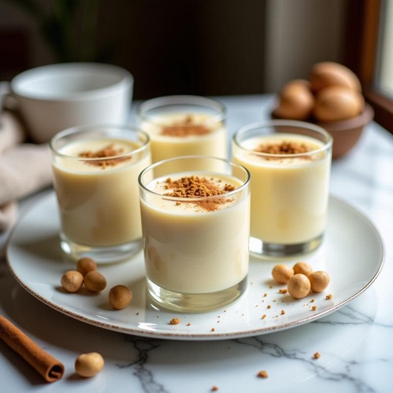 Pudín de Tapioca con Leche de Avellanas y Canela: Postre Vegano y Sin Azúcar en Thermomix