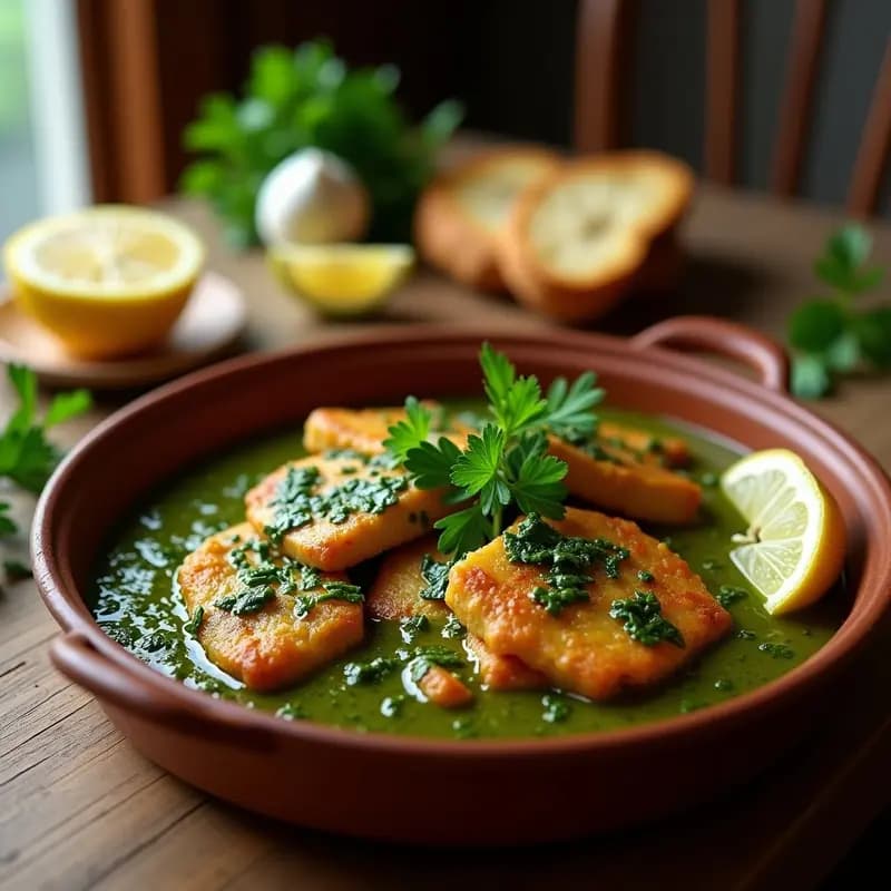 Pulgas de Mar en Salsa Verde: Receta Murciana de Pescado en 15 Minutos
