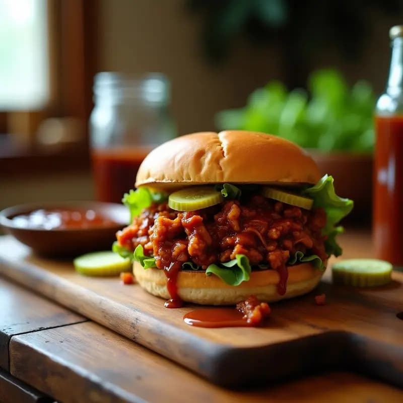 Pulled Jackfruit al BBQ: Receta Vegana tipo Carne Desmenuzada para Sandwich