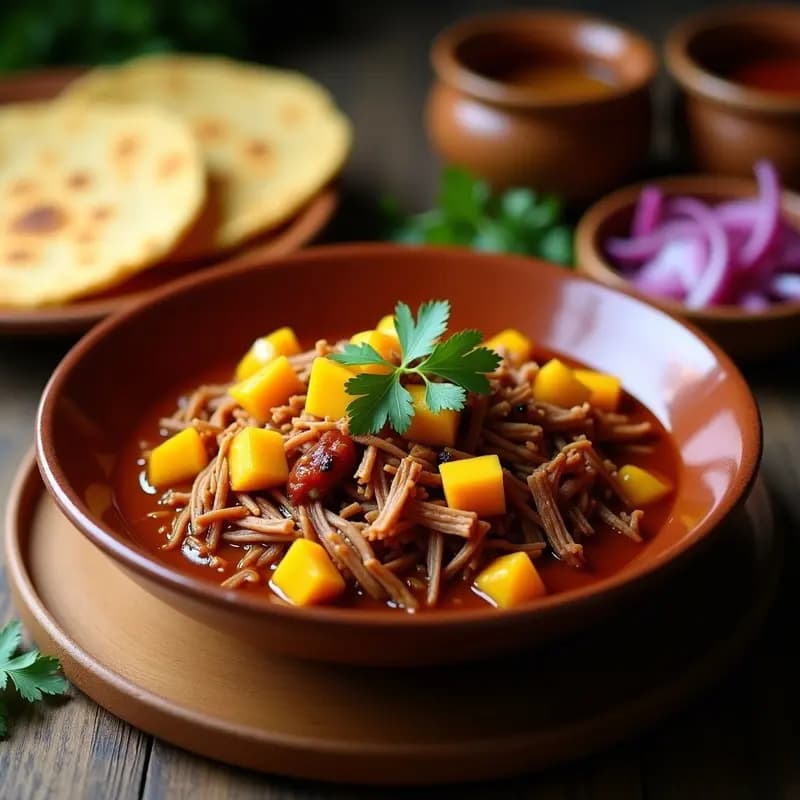 Pulled Pork al Chipotle con Salsa de Mango: Receta Mexicana en Olla Lenta