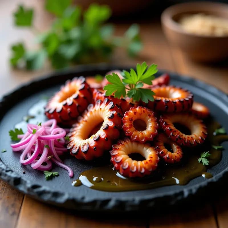 Pulpo a la Brasa con Pimentón de la Vera: Receta Española Keto y Baja en Calorías