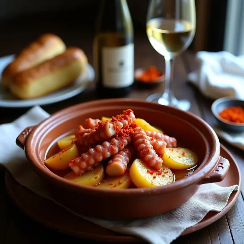 Pulpo a Feira con Patatas y Pimentón: Receta Gallega para Tapas o Plato Principal