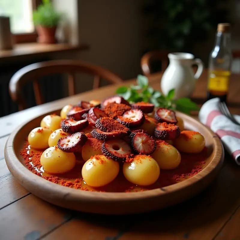 Pulpo a la Gallega con Cachelo: Receta Festivalera Fácil y Auténtica