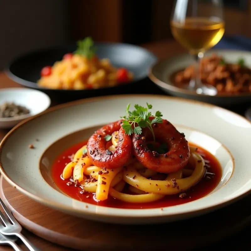 Pulpo a la Gallega con Patata Púrpura: Entrante Español Keto en Parrilla