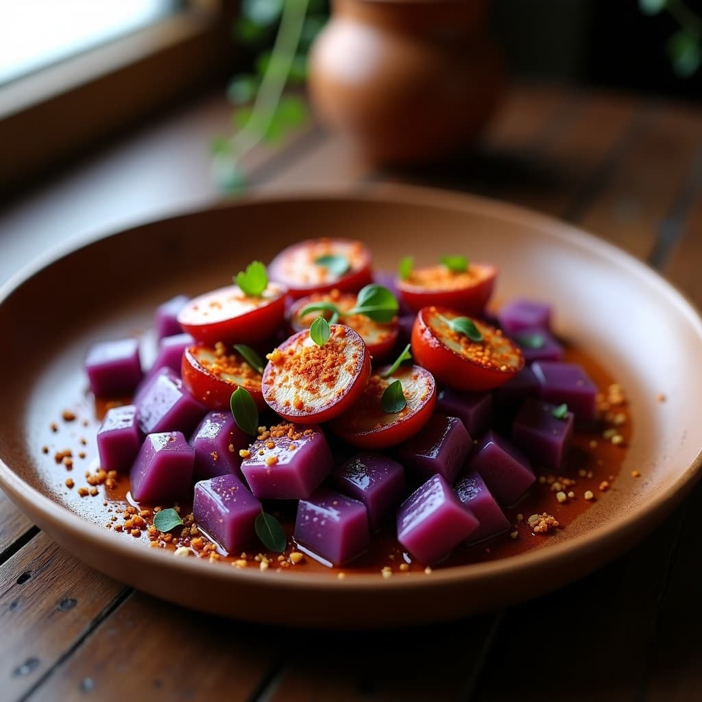 Pulpo a la Gallega con Pimentón y Patata Morada: Receta Tradicional en Olla Exprés