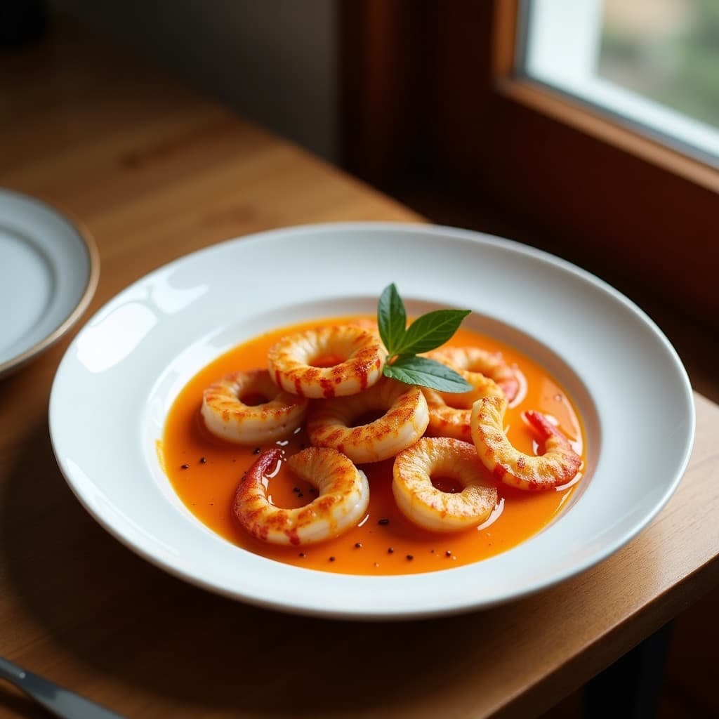 Pulpo a la Gallega con Puré de Castñas y Pimentón: Receta Española en Olla Express