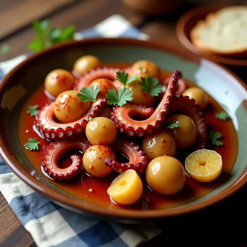 Pulpo a la Mugardesa: Receta Gallega con Cachelo y Pimentón