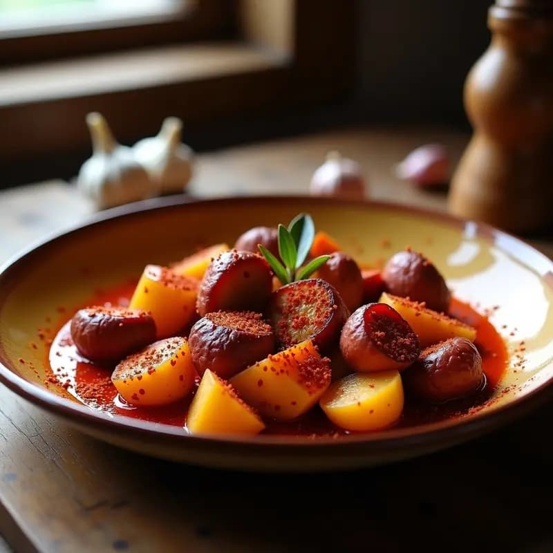Pulpo a la Mugardesa: Receta de Ferias Gallegas con Cachucha