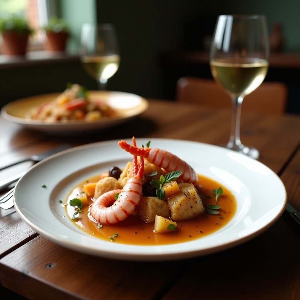 Pulpo al Olivo Negro con Puré de Apio Nabos: Receta Gallego-Keto en Airfryer