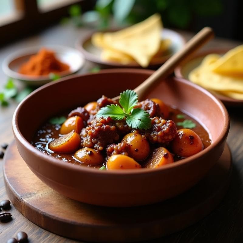 Pulpo en Salsa de Café y Chile Chipotle: Receta Mexicana Fusion en Olla Lenta