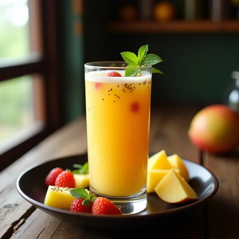 Pulque con Frutas Tropicales: Bebida Mexicana Fermentada y Probiótica