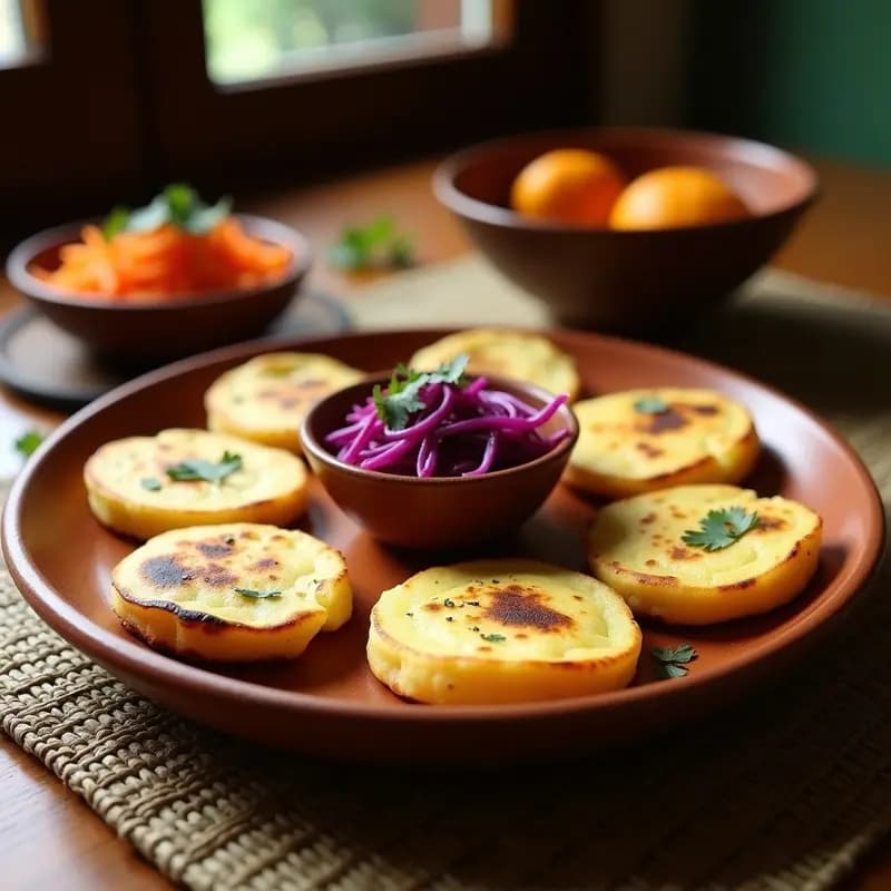 Pupusas de Frijoles Negros y Queso: Receta Salvadoreña en Comal Sin Harina de Trigo