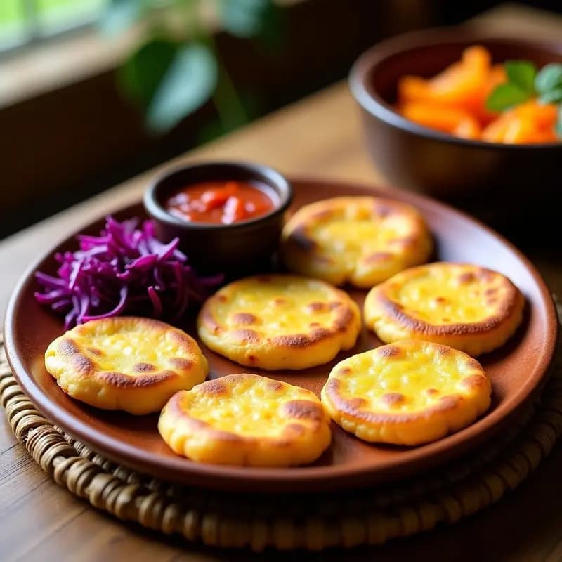 Pupusas de Queso y Ayote: Receta Salvadoreña en Airfryer