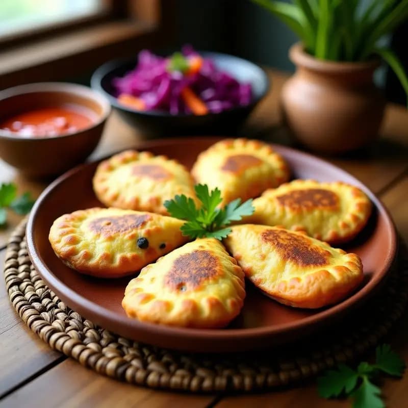 Pupusas de Yuca y Frijoles Negros: Receta Salvadoreña Vegana y Sin Maíz