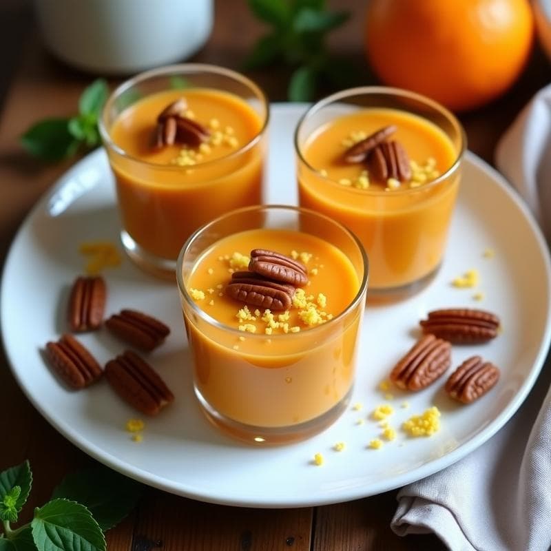 Puré de Boniato Naranja y Jengibre con Topping de Nueces: Postre Vegano y Sin Azúcar