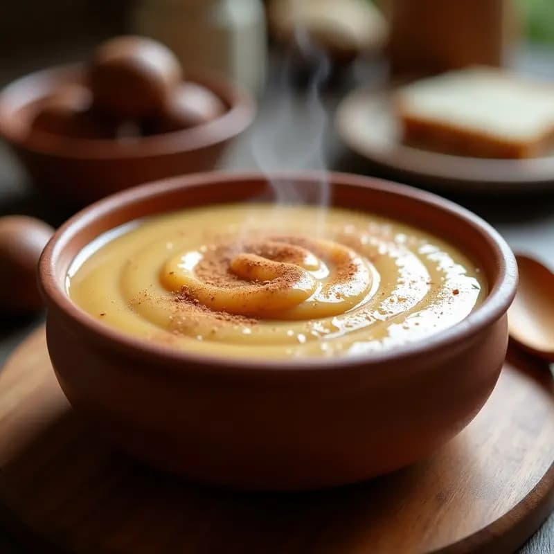 Puré de Castañas: Postre de Otoño con Canela y Azúcar Moreno