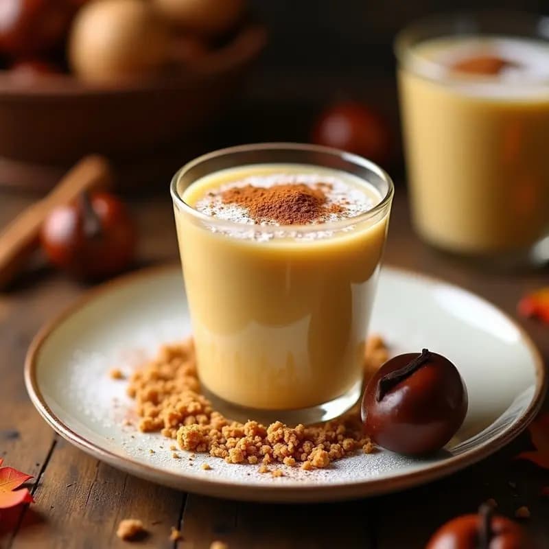 Puré de castañas con leche condensada: Postre Otoñal Español Sin Horno