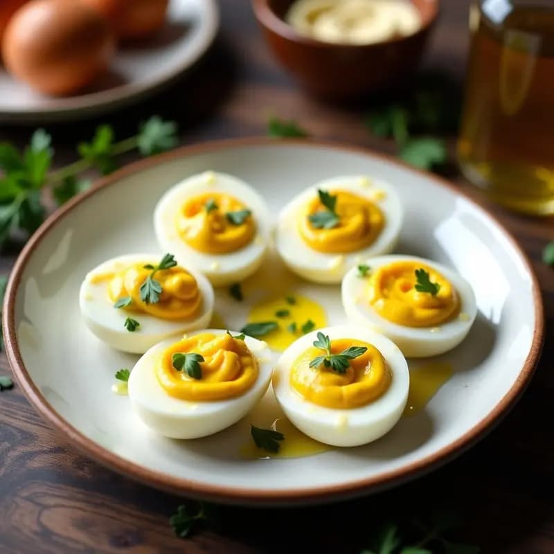 Putimayo (Huevos Duros con Mayonesa Casera): Tapa Sencilla y Deliciosa de Granada