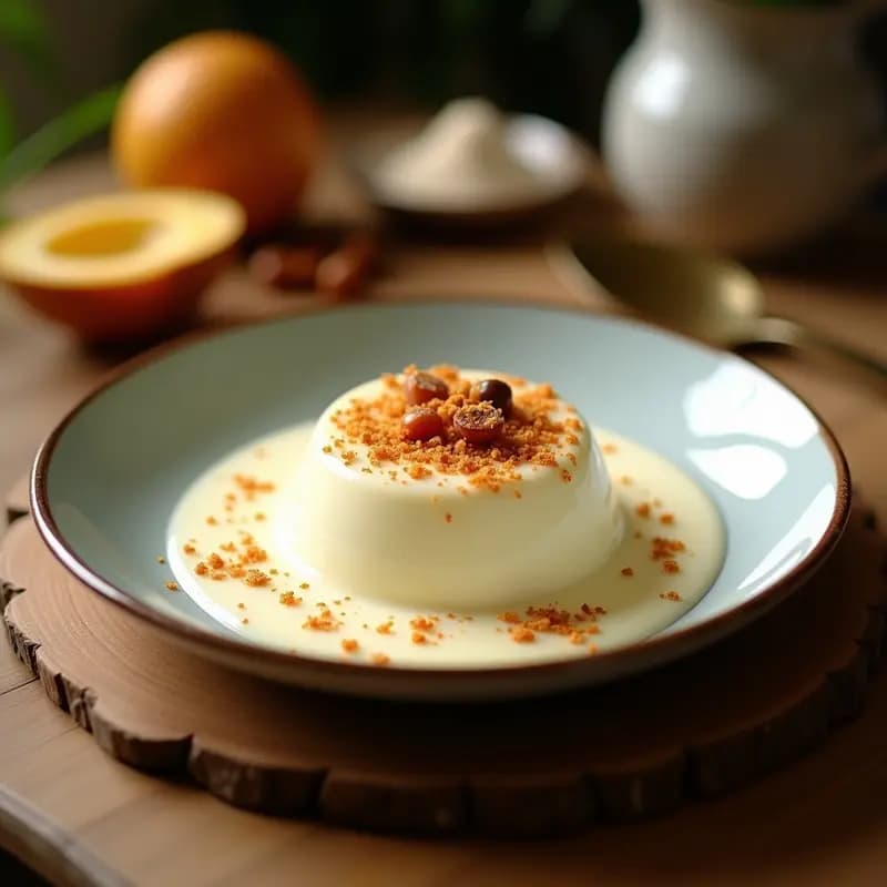 Püpürü de Painco con Leche de Coco: Postre Boliviano Tradicional Sin Lactosa