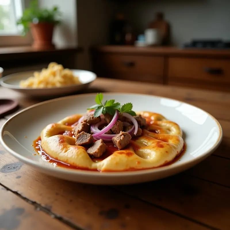 Pymble Pie Australiano con Carne de Canguro y Salsa de Oporto: Receta Gourmet