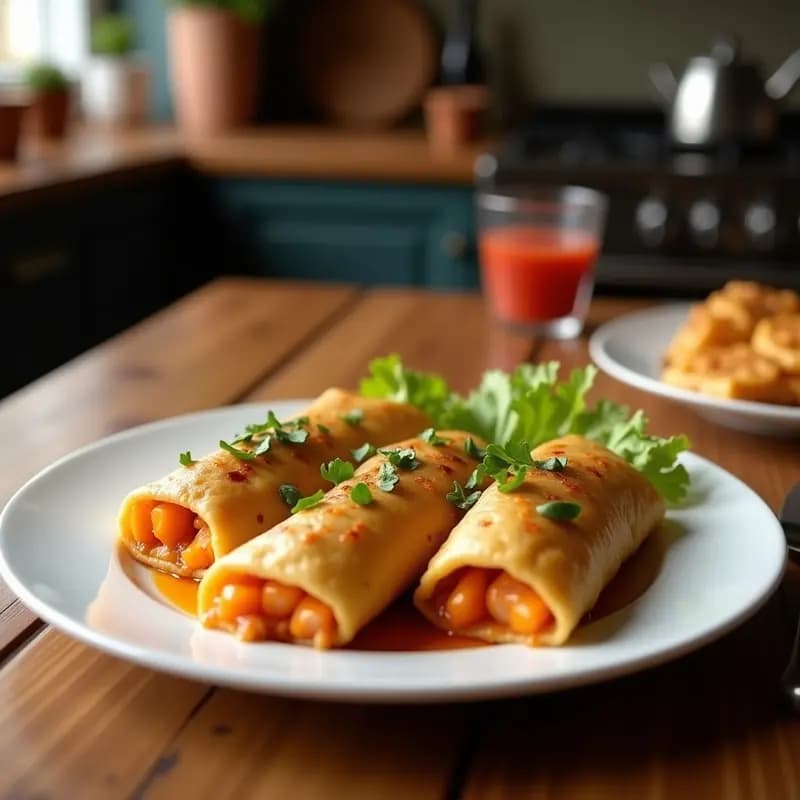 Pyzhi Ukraniano: Empanadillas Rellenas de Repollo y Champiñones en Olla Lenta