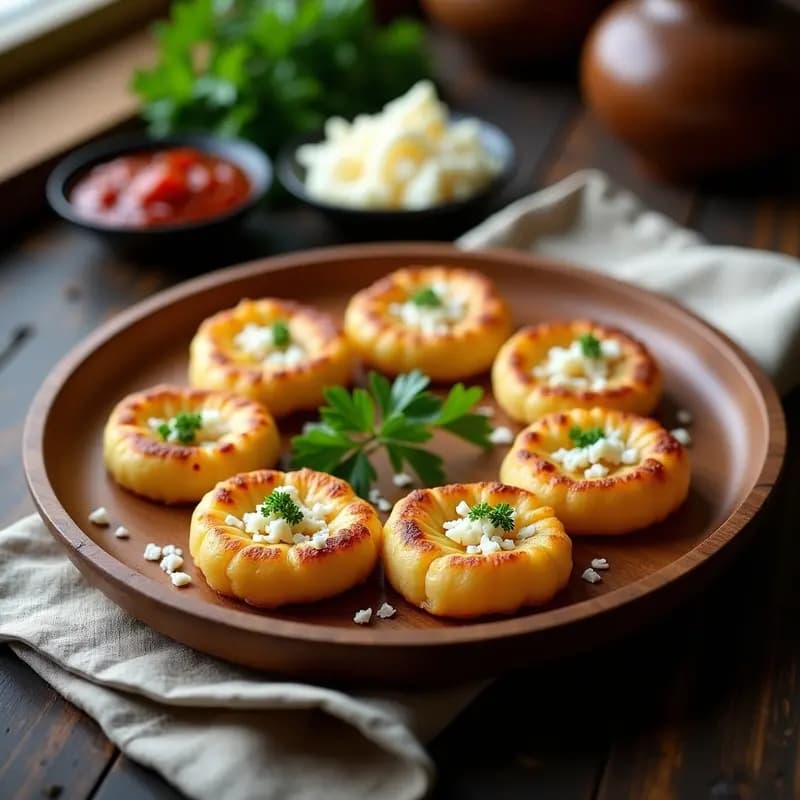 Pyzogi de Patata y Queso Bryndza: Receta Eslovaca en Airfryer con Toque Ahumado