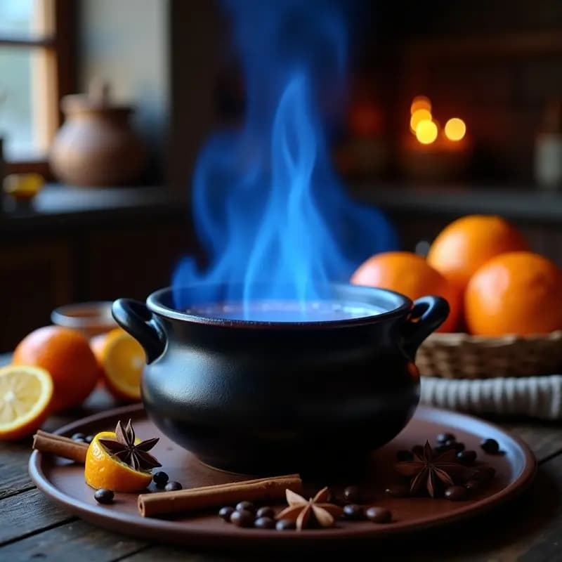 Queimada Gallega: Bebida Caliente con Toque Mágico para Noches de Invierno