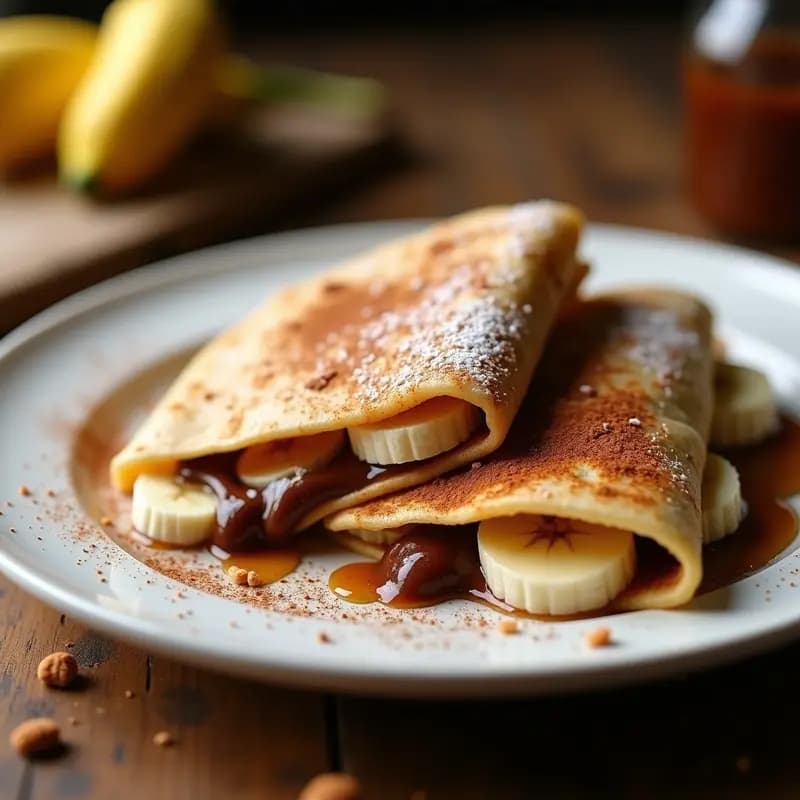 Quesadillas de Nutella, Plátano y Queso Crema: El Postre Mexicano que no Sabías que Necesitabas