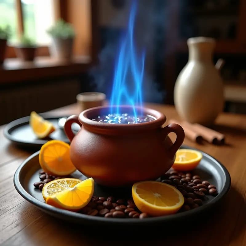 Queueimada gallega: Bebida mágica de aguardiente y azúcar para noches frías