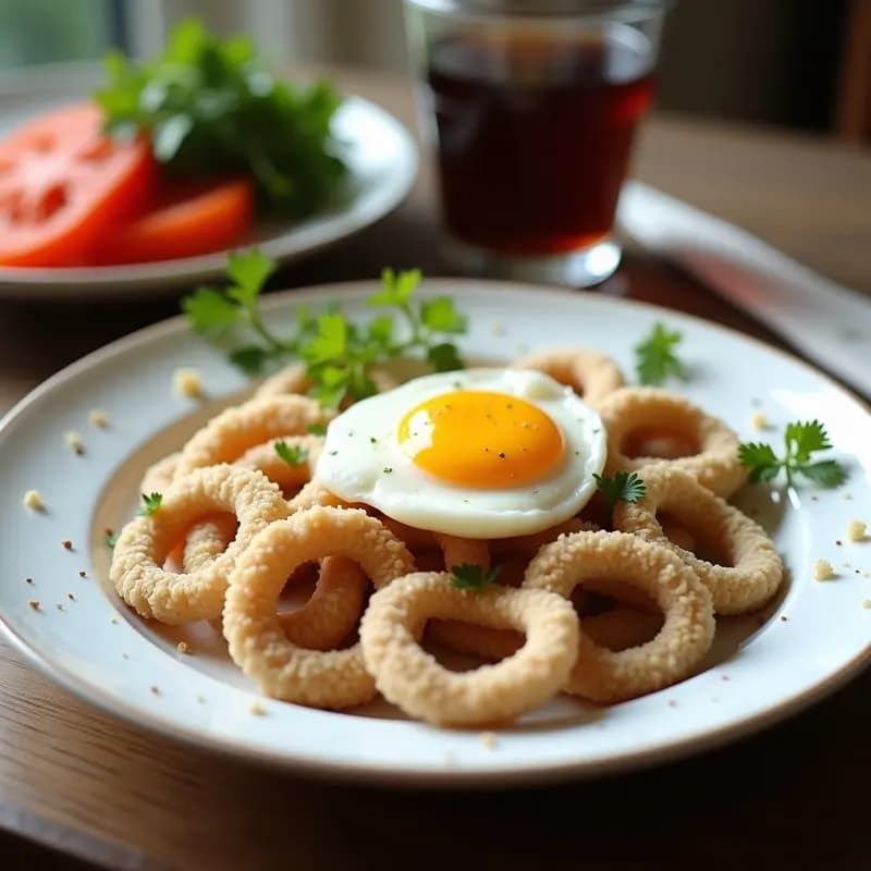 Rabas con Salsa Alioli y Limón: Aperitivo costero andaluz crujiente