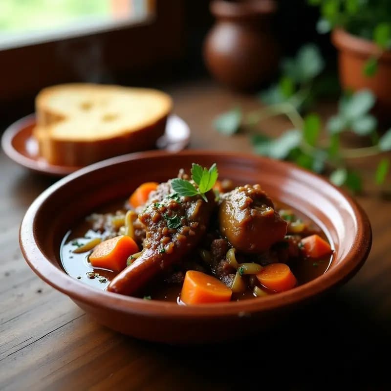 Rabos de Torrea en Salsa: Receta Tradicional de la Cocina de Aprovechamiento