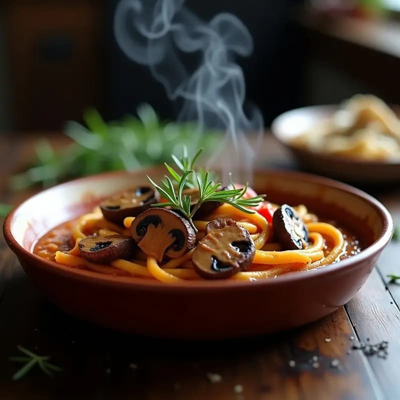 Ragu de Setas y Trigo Sarraceno: Receta Francesa Vegana y Keto
