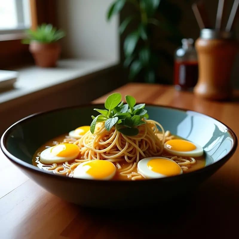 Ramen de Aguacate y Huevos de Codorniz: Sopas Frías Japonesas con Toque Gourmet