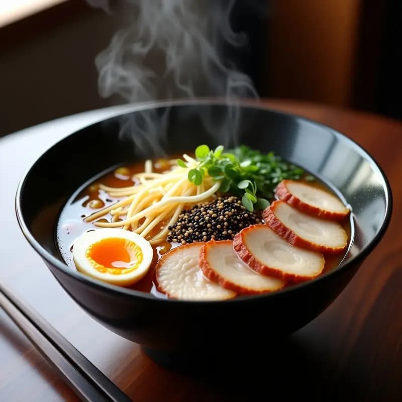 Ramen de Cerdo Chashu con Huevos Maridos: Receta Japonesa Reconfortante