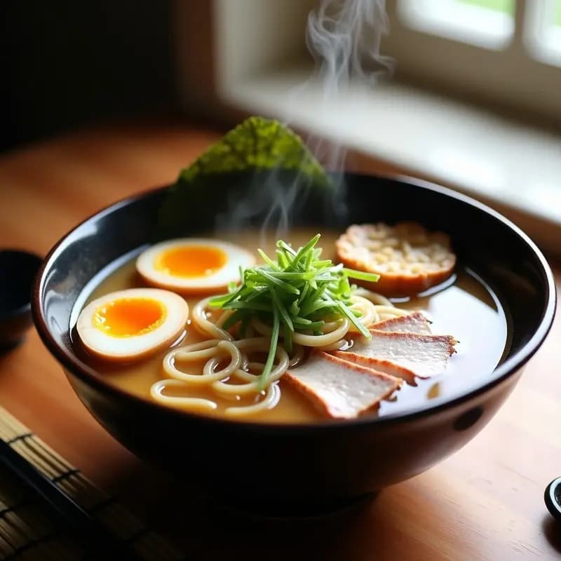 Ramen de Cerdo Tonkotsu: Receta Japonesa Auténtica en Olla Express