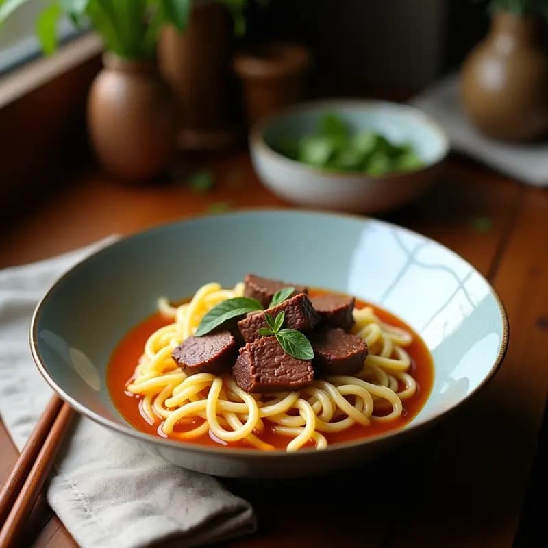 Ramen de Cordero con Leche de Coco y Especias Siberianas: Receta Japonesa Invernal