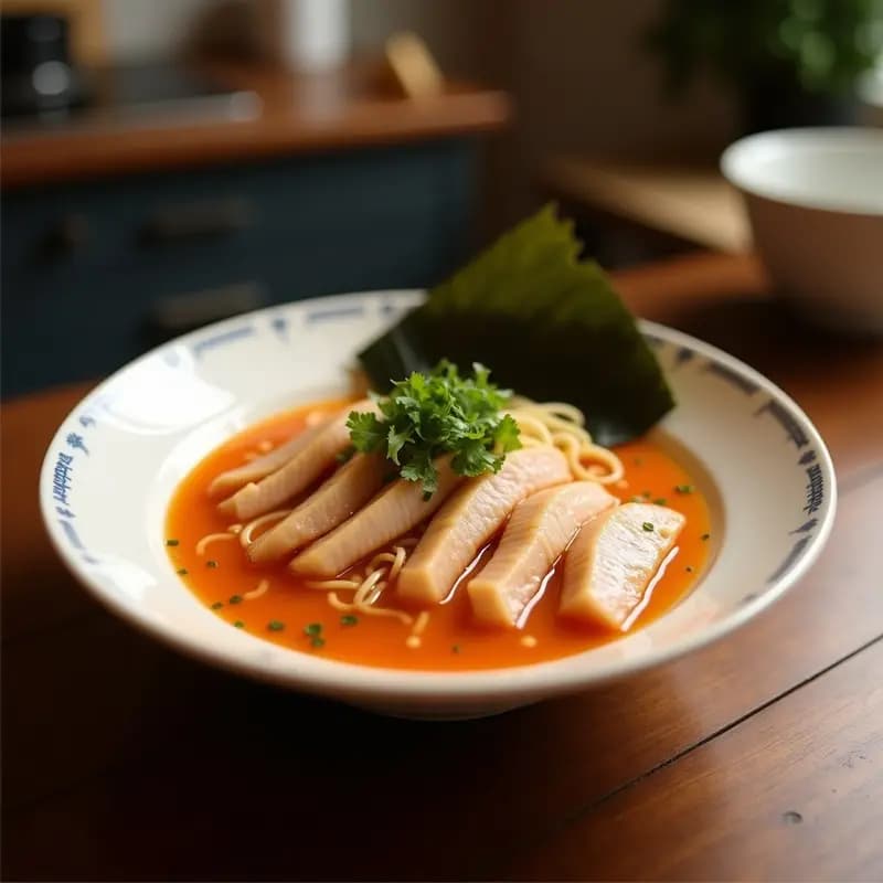 Ramen Japonés de Huesos de Res: Caldo Rico en Colágeno y Proteína